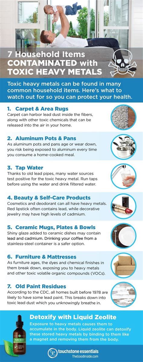 house hold items that can pierce metal|7 Household Items with Toxic Heavy Metals .